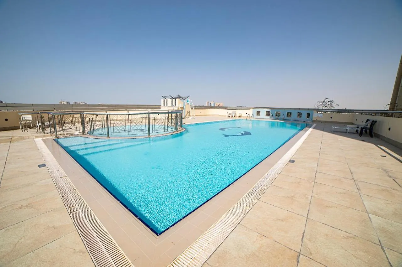 Fantastay Windsor Residence Luxury Studio W Balcony, Pool, Gym, Wifi, Sauna 0*, Dubai Verenigde Arabische Emiraten